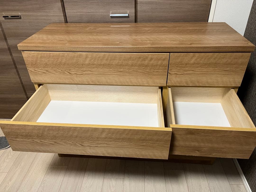 中古　SAKODA サントス　120-4 4段　ローチェスト