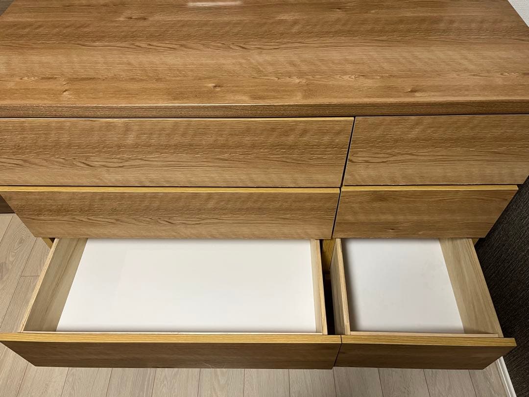 中古　SAKODA サントス　120-4 4段　ローチェスト