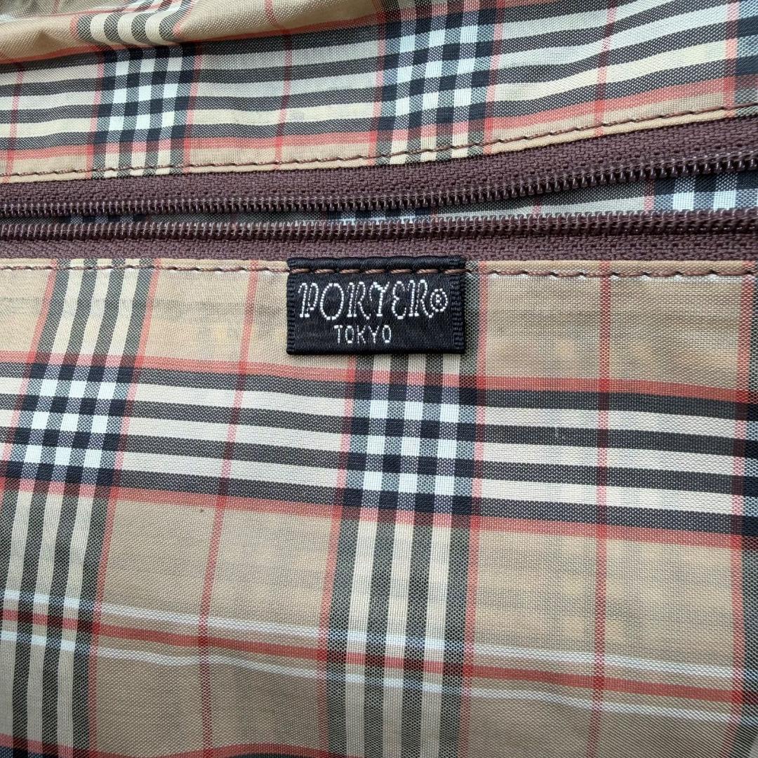 15747✨ポーターセルビーノ ボストンバッグ 大容量 旅行カバン レザー 黒