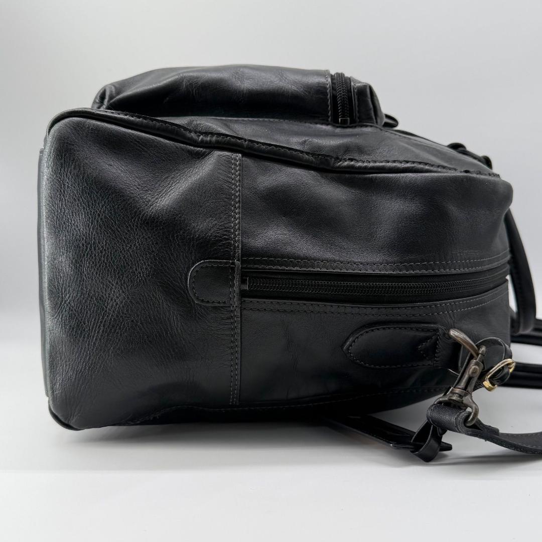 15747✨ポーターセルビーノ ボストンバッグ 大容量 旅行カバン レザー 黒