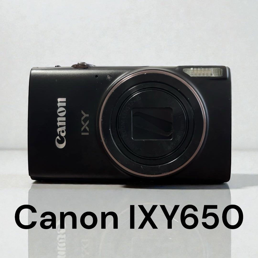 【美品】 Canon IXY650 新品充電器 新品バッテリー 付き