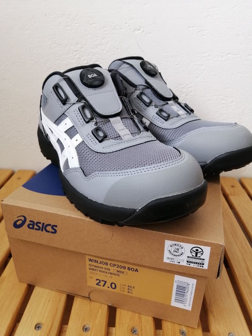 新品未使用✨asicsアシックス ウィンジョブ® CP209 BOA® 安全靴