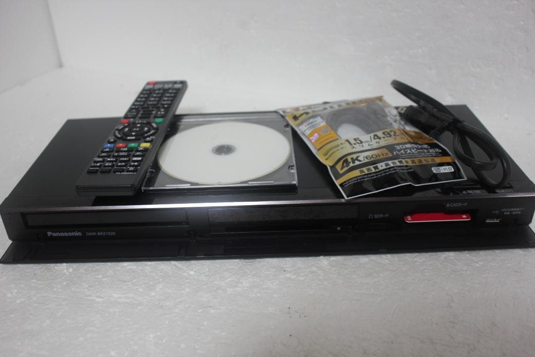 内部徹底清掃 PANASONIC ブルーレイ DMR-BRZ1020 1TB