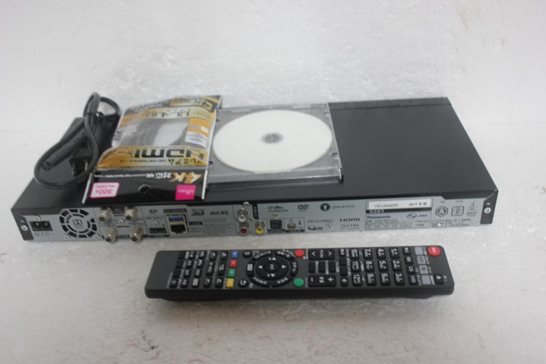 内部徹底清掃 PANASONIC ブルーレイ DMR-BRZ1020 1TB