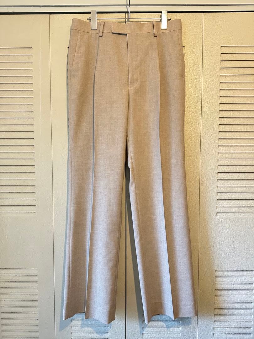 パンツ AURALEE 26SS TWIST CASHMERE PORA SLACKS