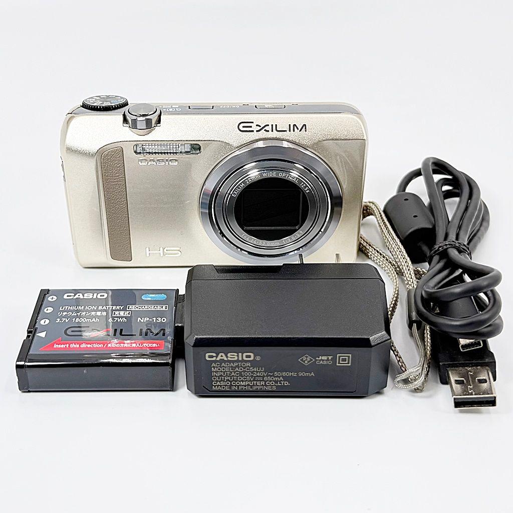 カシオ EXILIM EX-ZR500 GD ゴールド コンデジ カメラ 中古