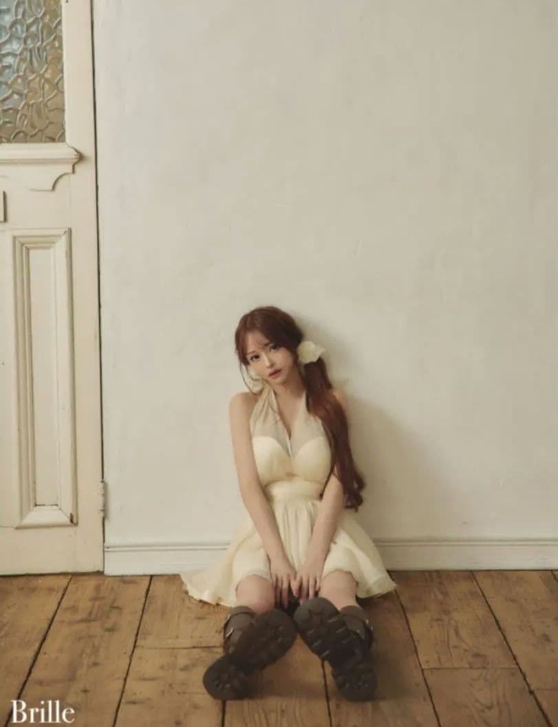 み*こ様 534Brille アイボリーホルタードレス Sサイズ