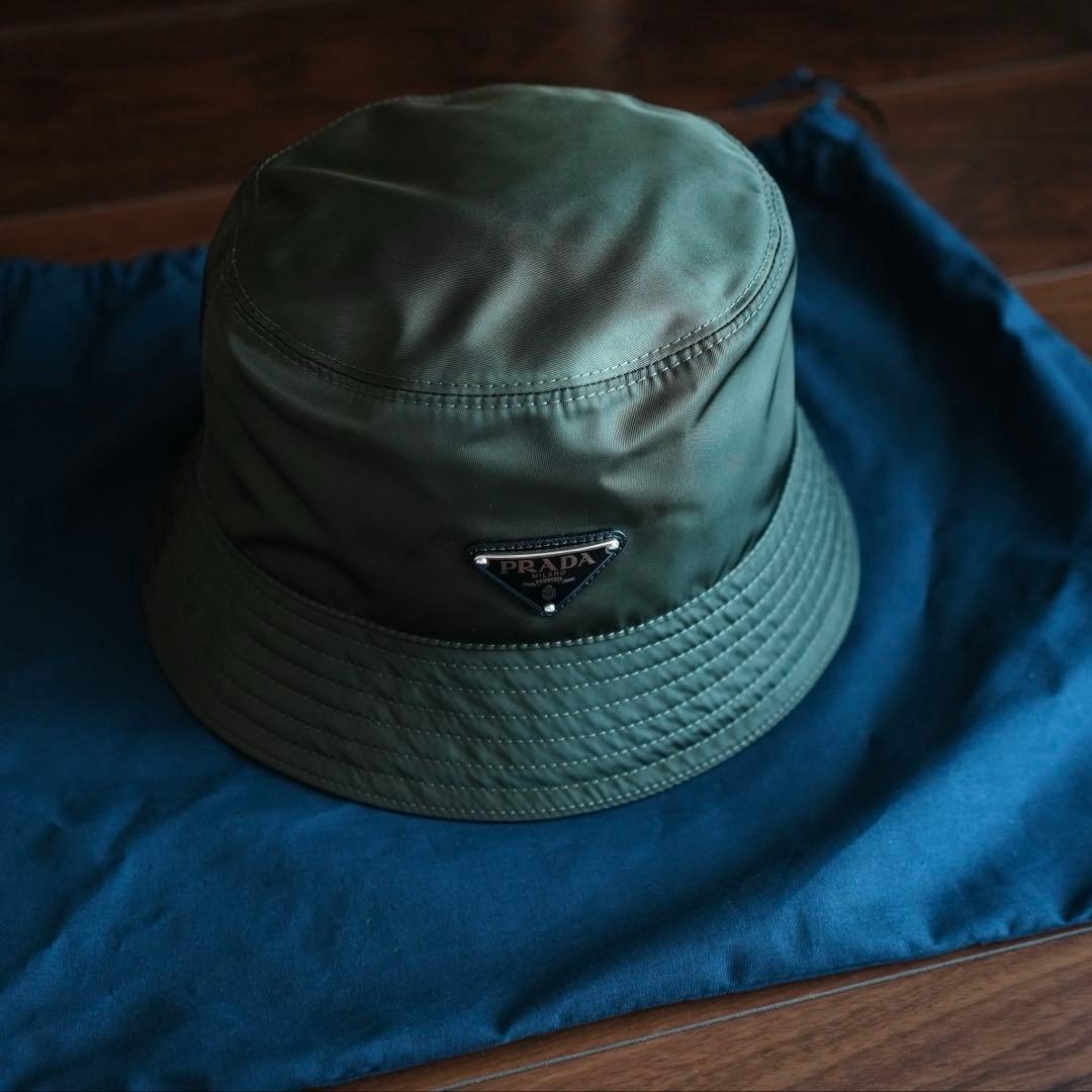 【PRADA】Re-NylonバケットハットCAPPELLI INTESSUTO