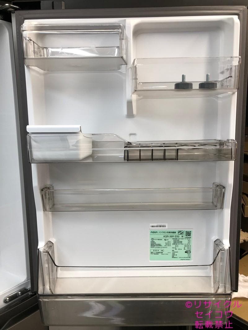 【中古】アクア冷蔵庫 362L 2024年式2601241812