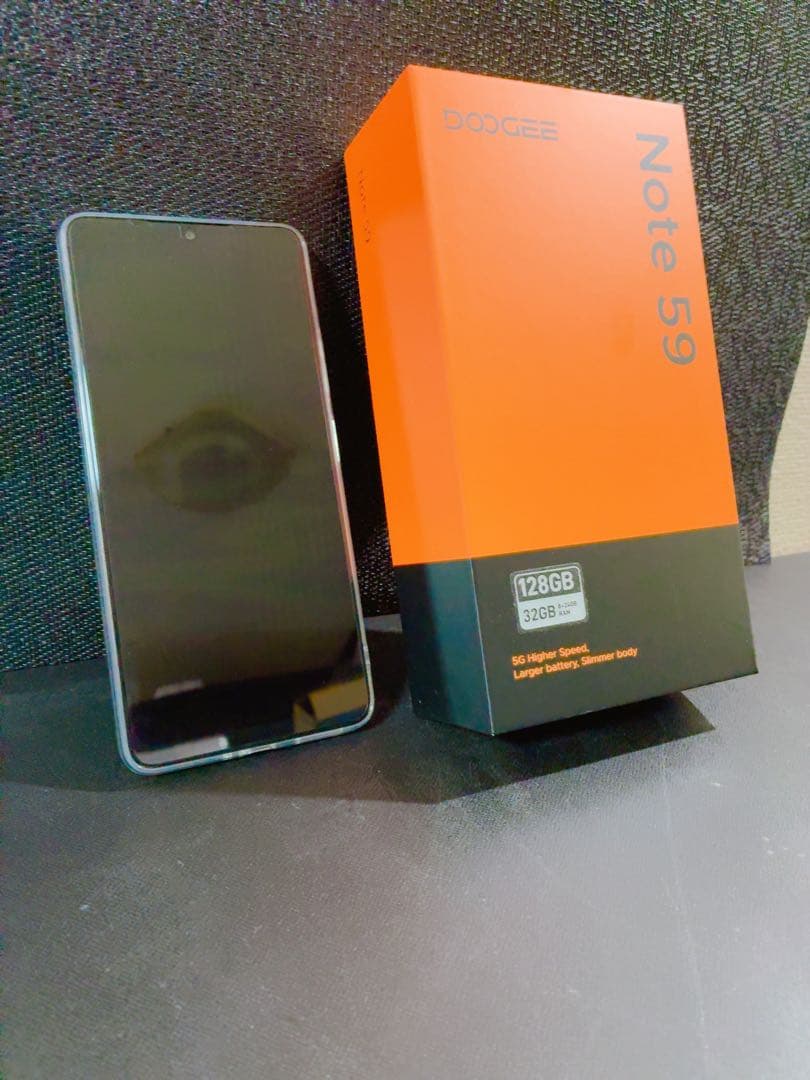 DOOGEE Note59 5G　32GB 120Hz 6.75 SIMフリー