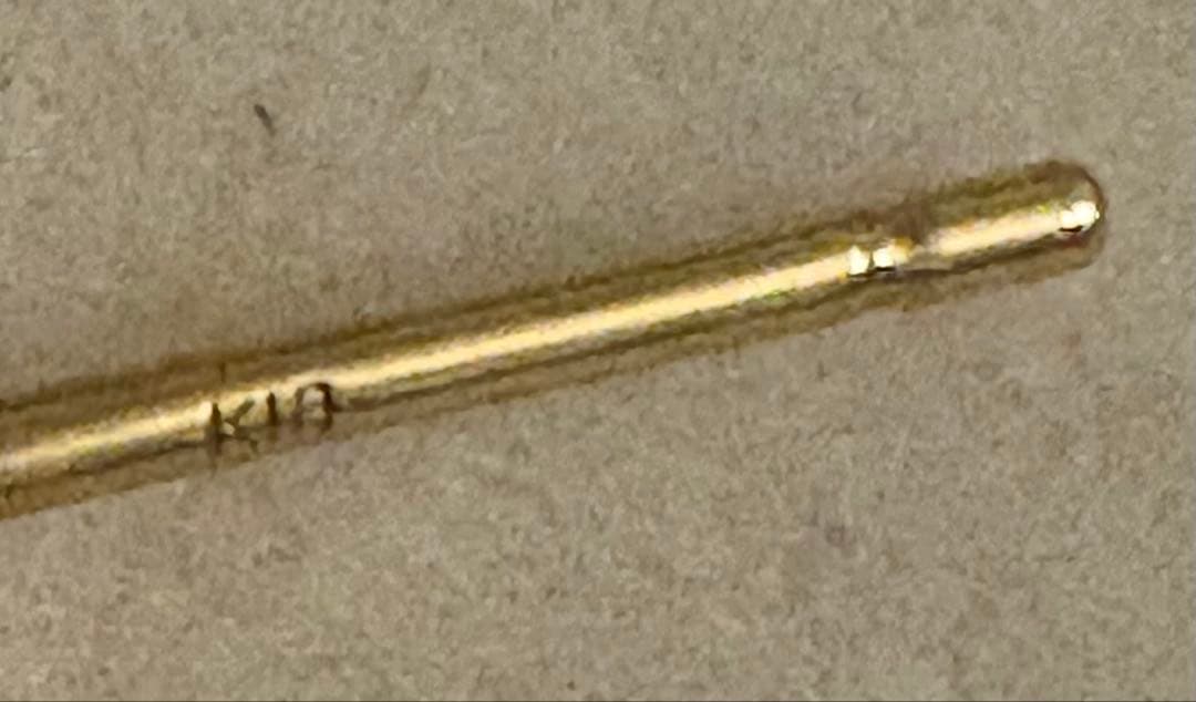 TSUTSUMI❤︎ダイヤモンドピアス　片耳　イエローゴールド　18K YG