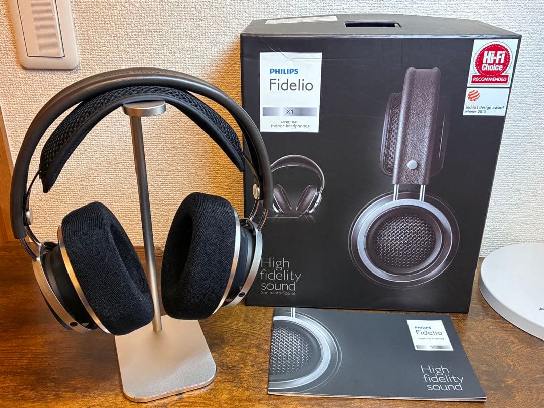 PHILIPS Fidelio X1／BELDEN & CANAREリケーブル付