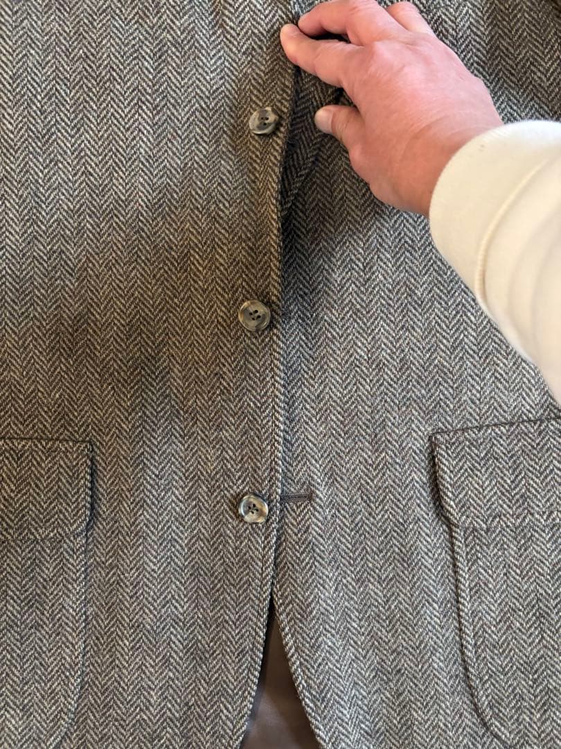 BROOKS BROTHERS ツイードジャケット 90年代 古着 送料無料