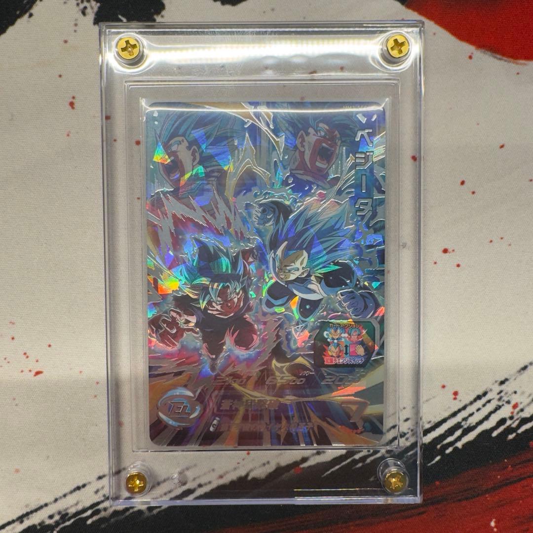 【完全美品】 MM3-SEC ベジータ ブルー進化 & 悟空 ブルー 界王拳