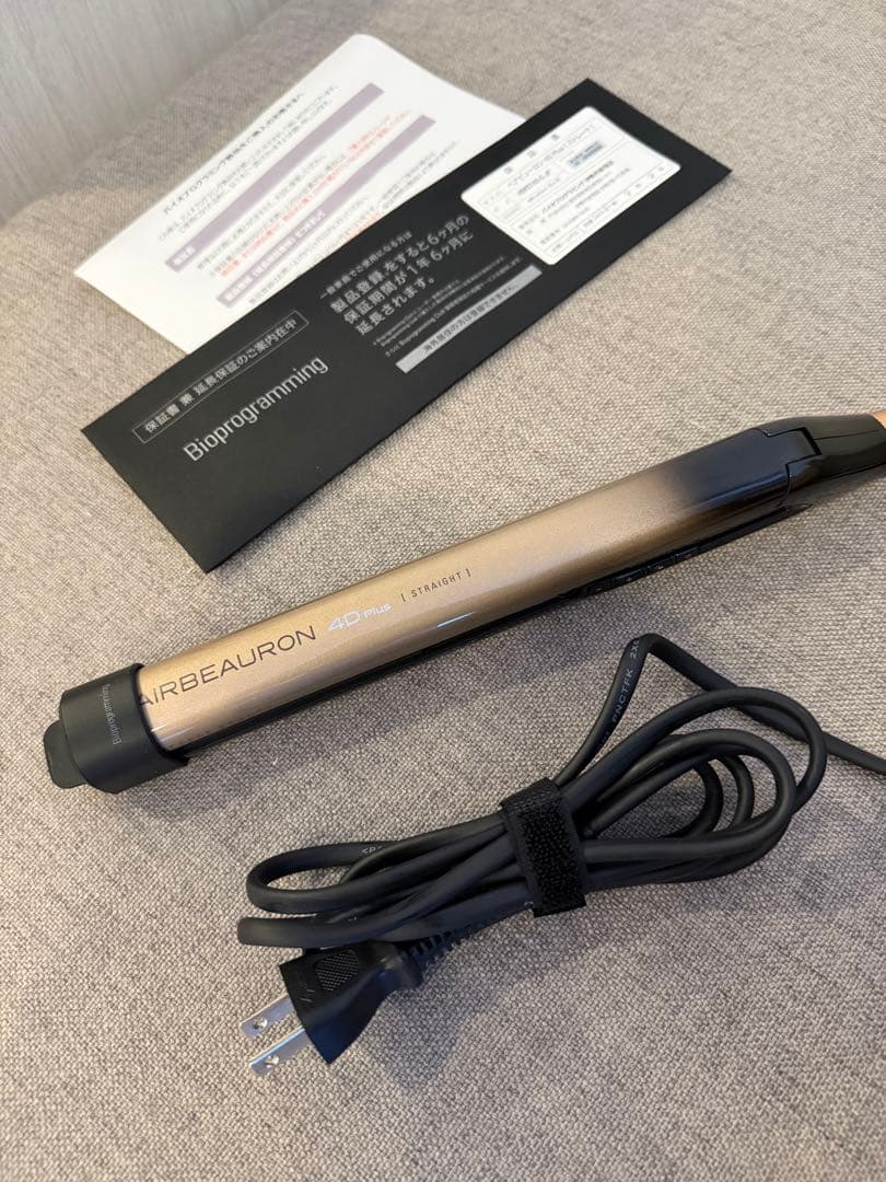 【新品】ヘアビューロン 4D Plus ストレート バイオプログラミング