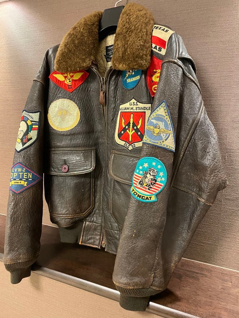 AVIREX トップガン G-1 革ジャン　ビンテージ　xsサイズ