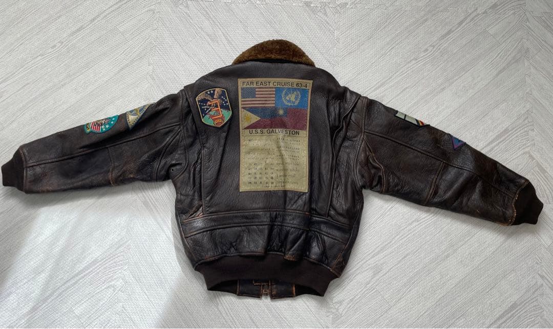 AVIREX トップガン G-1 革ジャン　ビンテージ　xsサイズ