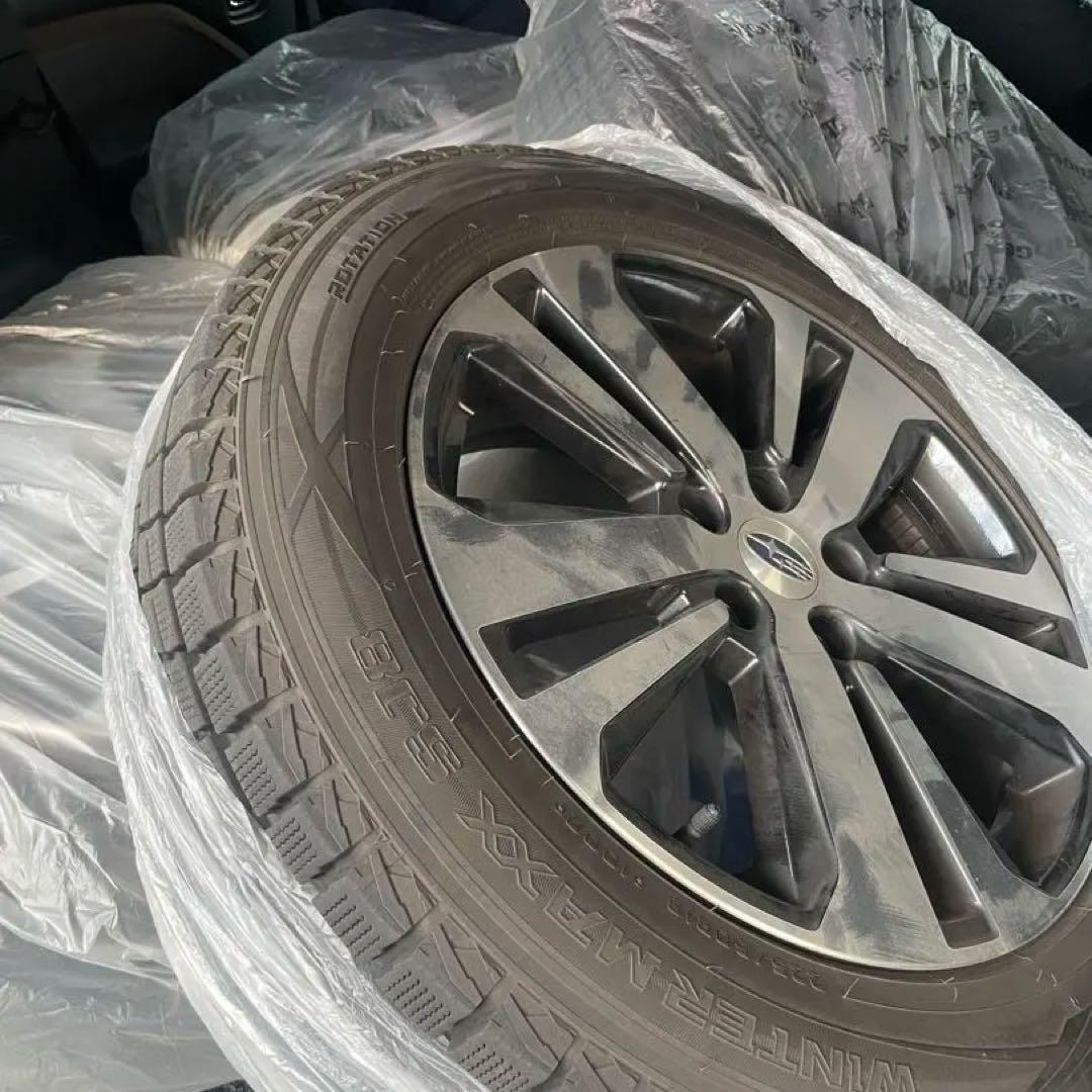 スバル WINTER MAXX SJ8 225/60R18 タイヤセット