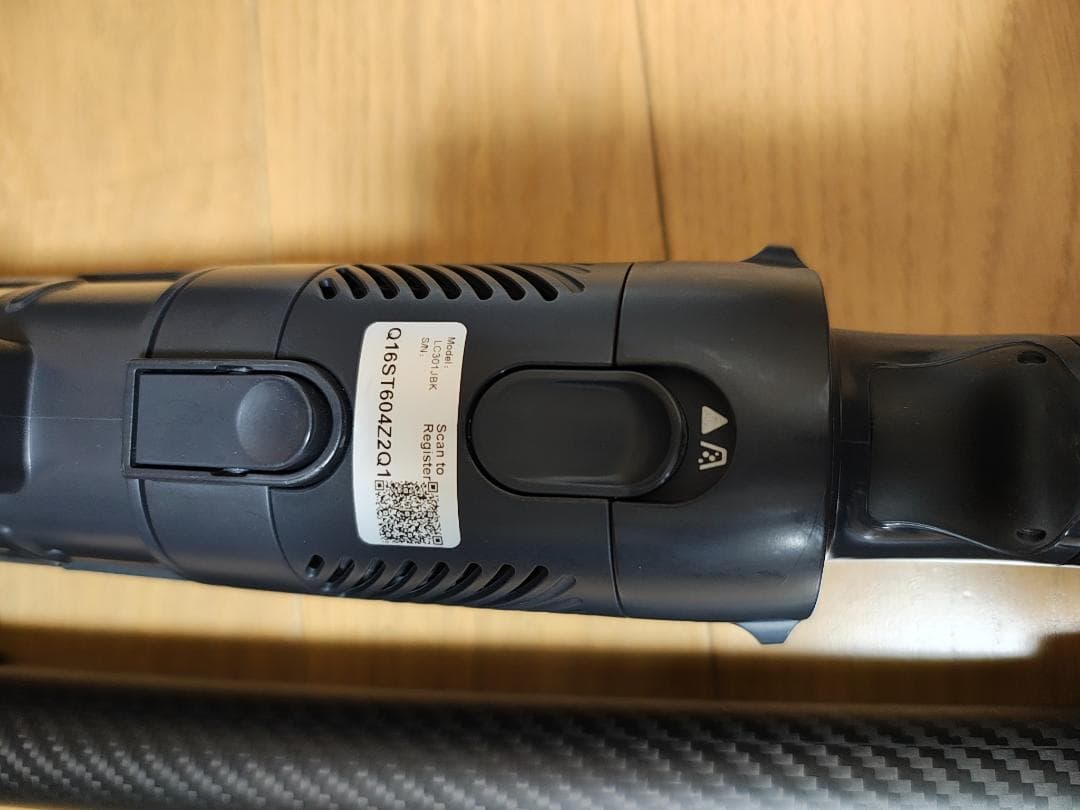 シャーク★コードレスクリーナー★LC301JBK★バッテリー新品と同等★1