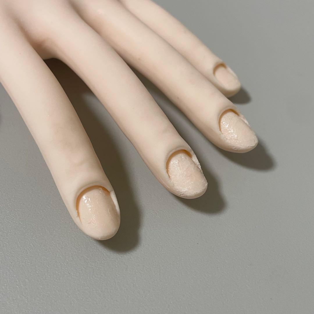 JNEC認定モデルハンド ジェルネイル検定 ネイリスト技能検定 専用シール付き