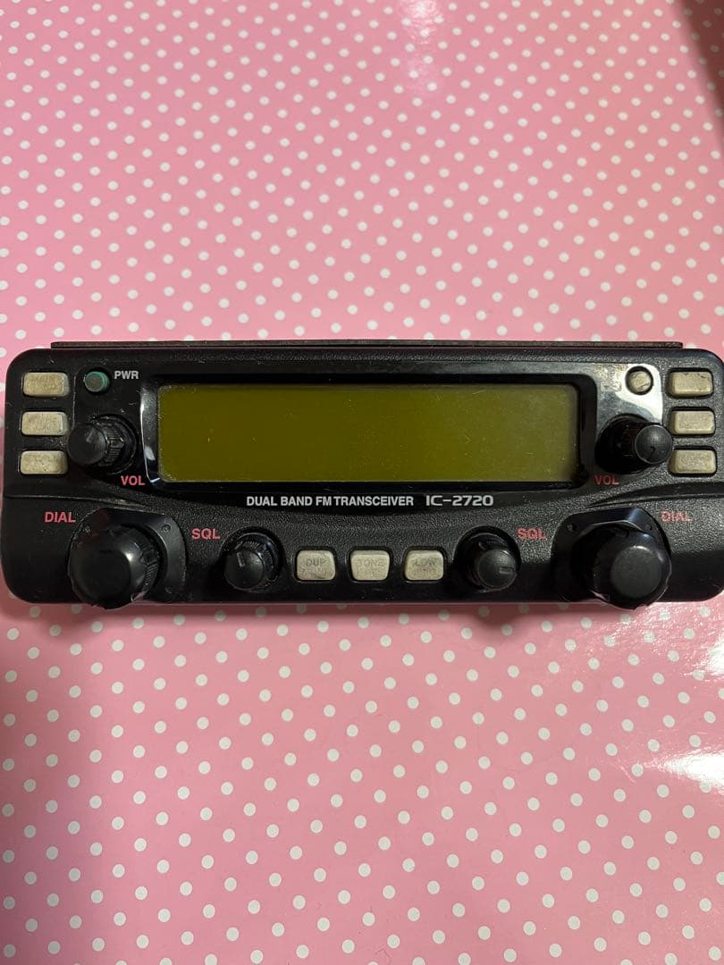 IC-2720D デュアルバンドFMトランシーバー