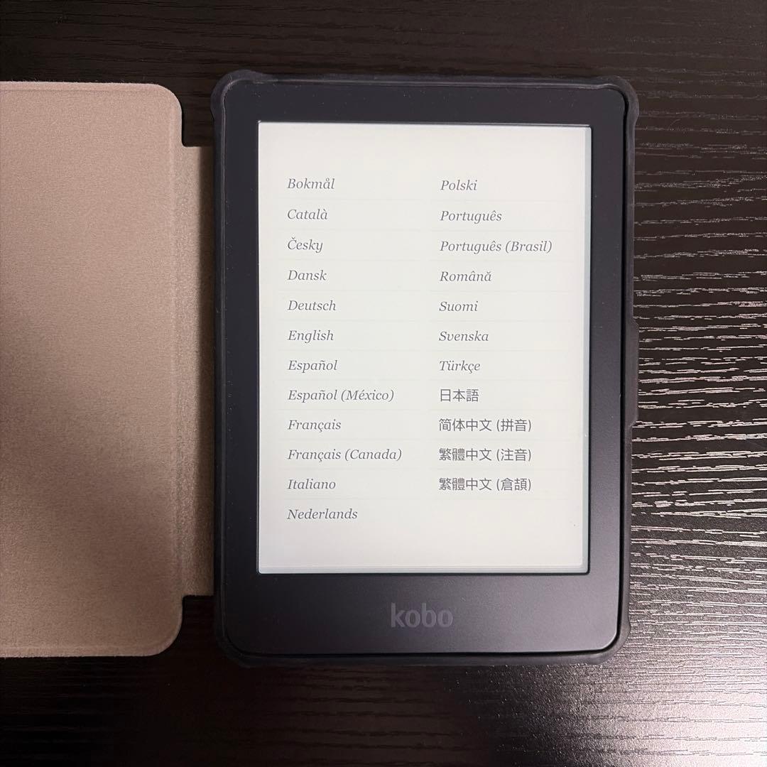 Rakuten Kobo 電子書籍リーダー 本体+ケース