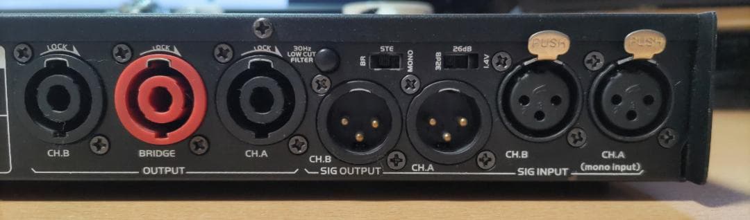 CLASSIC PRO DCP400デジタルアンプ　★完動品