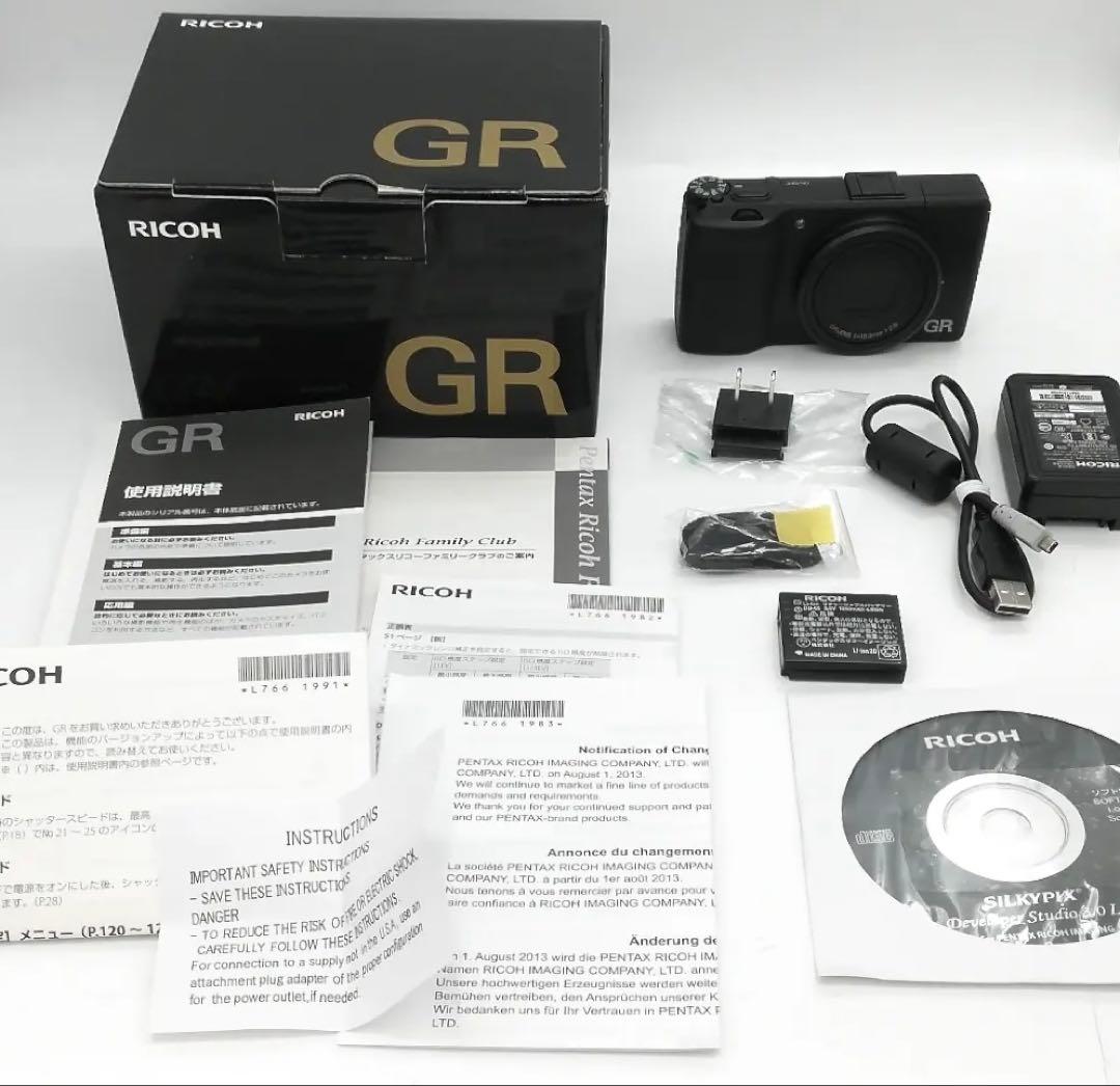 RICOH GR コンパクトデジタルカメラ
