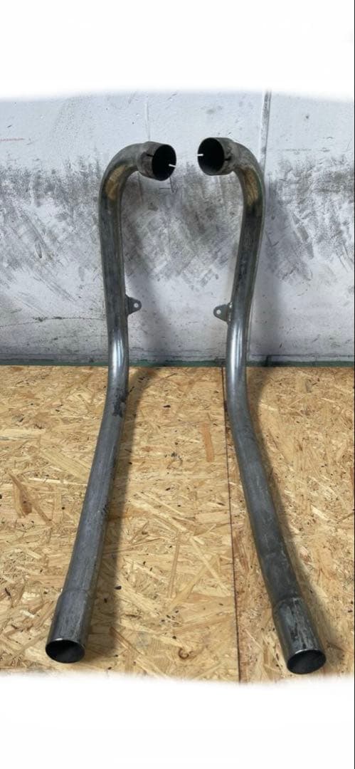 ビンテージトライアンフ　t100 エキゾーストパイプ　triumph チョッパー