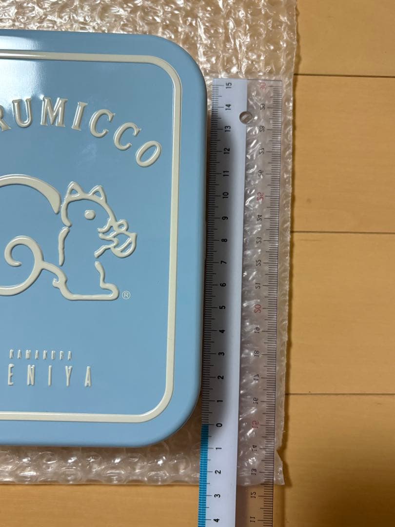 鎌倉紅谷　クルミッ子缶バレンタイン缶　ブルー　70周年缶　ミニ缶　②