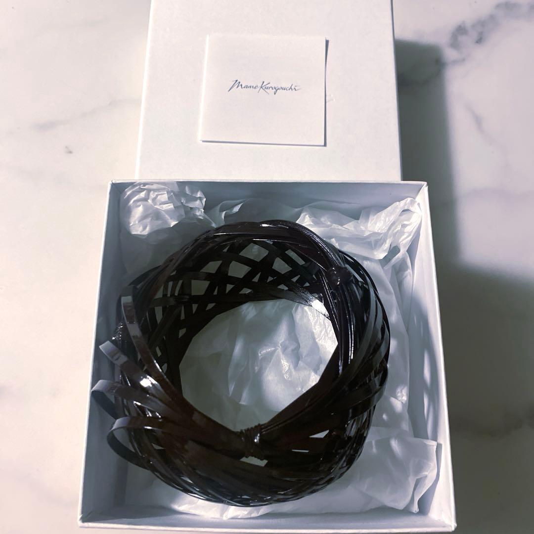 新品　マメクロコウチ　mame kurogouchi バングル