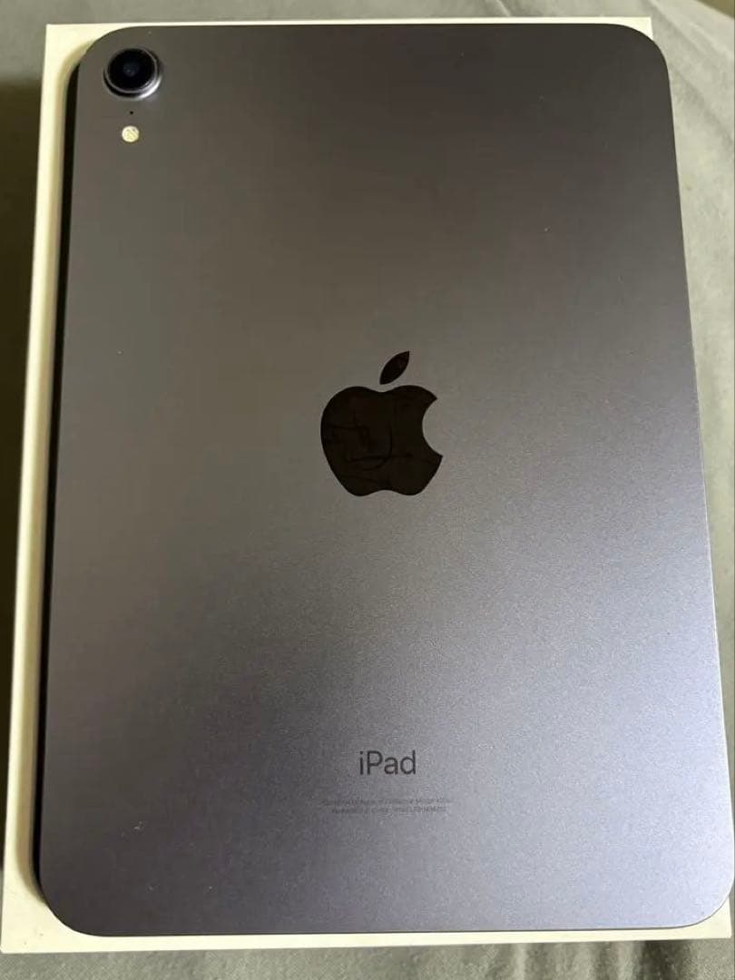 【極美品】Apple iPad mini 6世代　64GB パープル