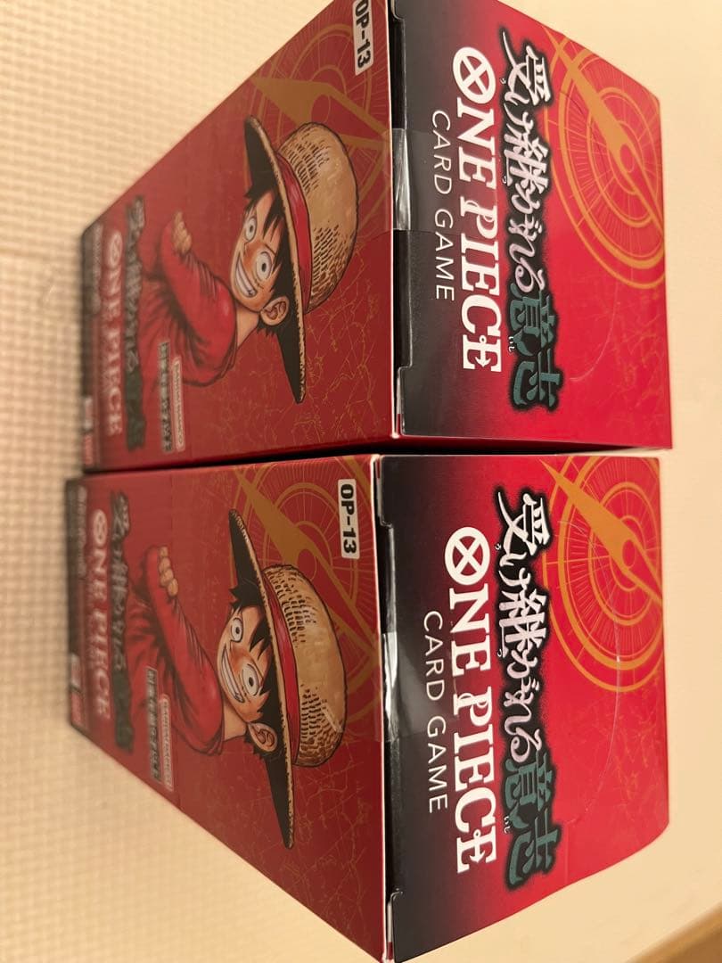 ONE PIECE カードゲーム OP-13 受け継がれる意思未開封BOX2個