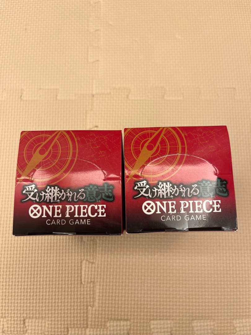 ONE PIECE カードゲーム OP-13 受け継がれる意思未開封BOX2個