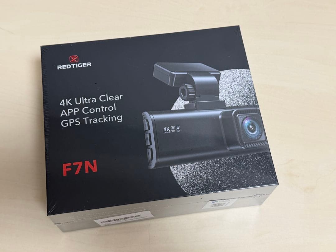 新品未開封REDTIGER ドライブレコーダー 前後カメラ