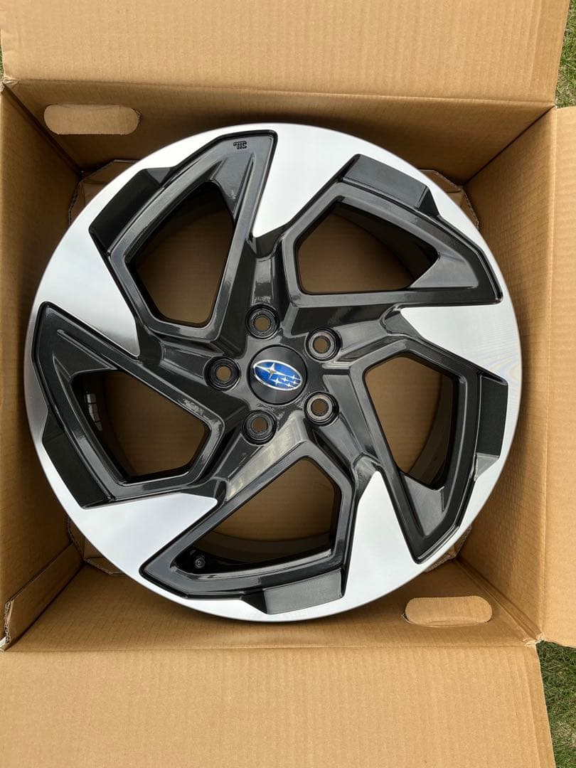 【新車外し品】スバル クロストレック 純正ホイール18in 7J 4本セット