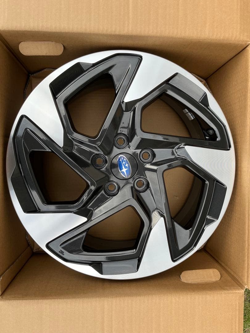 【新車外し品】スバル クロストレック 純正ホイール18in 7J 4本セット