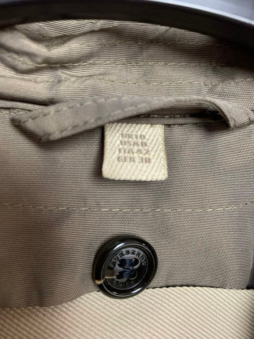 Burberry Brit バーバリー　モッズコート　玉虫色　 訳あり