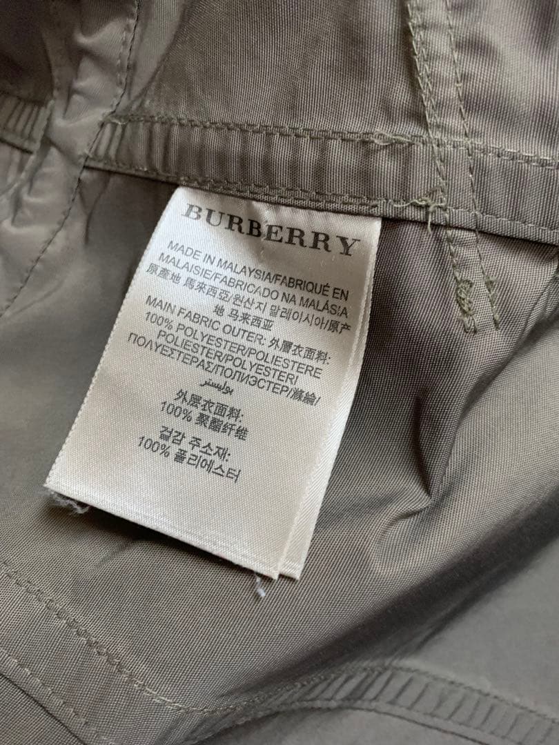 Burberry Brit バーバリー　モッズコート　玉虫色　 訳あり