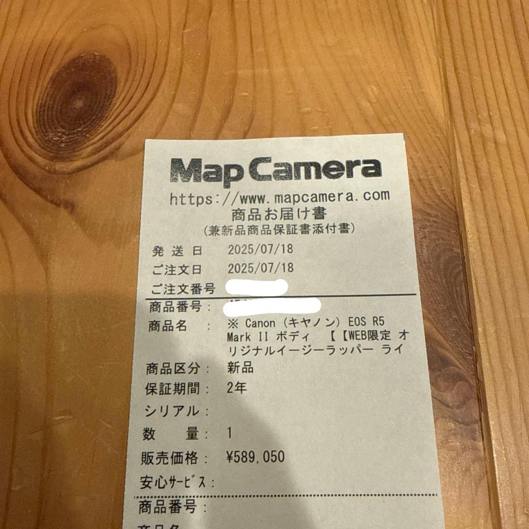【美品】Canon EOS R5 Mark Ⅱ