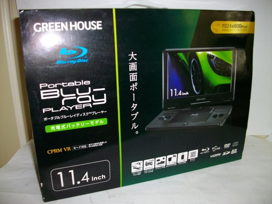 カ*シ様 22年製 Blu-rayプレーヤー GH-PBD11Y-BK