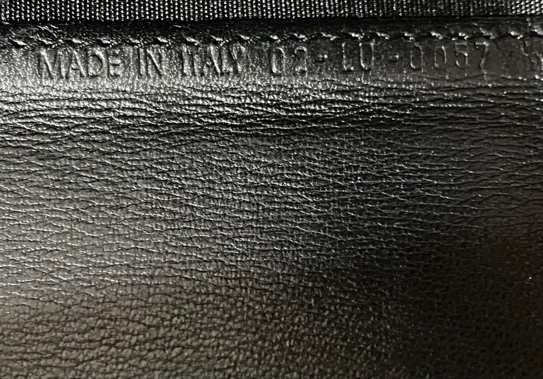 クリスチャンディオール Dior ビンテージ エスニック ハート 長財布 黒