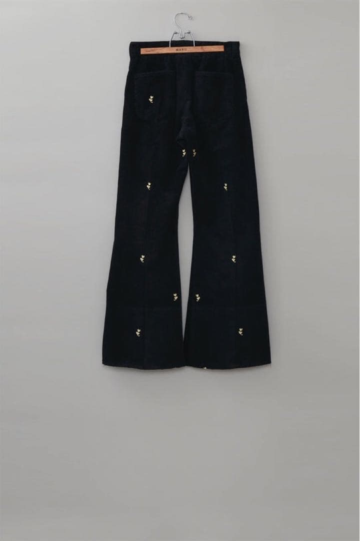 【MASU】21AW SEAMLESS BELL BOTTOM TROUSERS