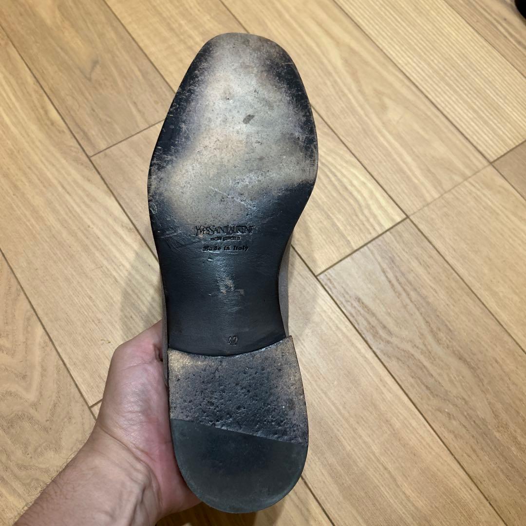 SAINT LAURENT サンローラン　ドレスシューズ　サテン