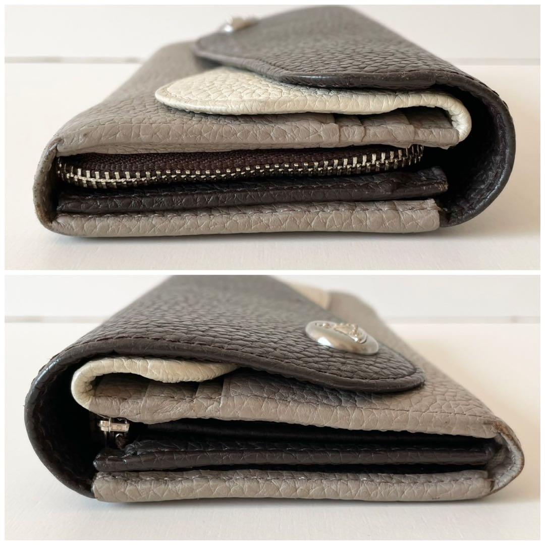 まだまだ使える❤︎ ヴィヴィアン ウエストウッド 長財布 ダブルフラップ 黒