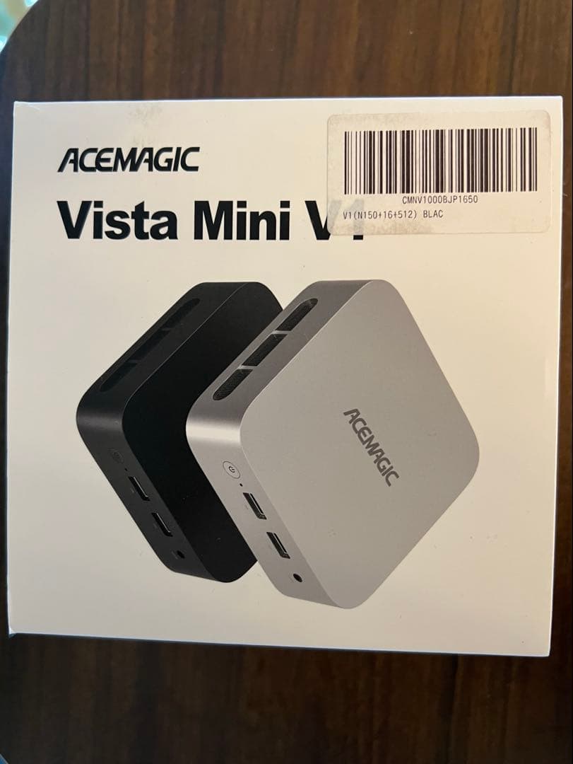 ミニPC N150 メモリ16GB 512GB SSD Windows11 黒