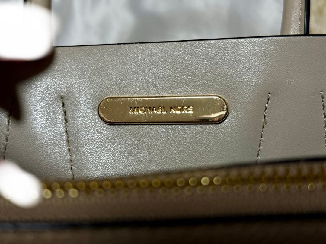 【美品】マイケルコース／2way ショルダーバッグ ハンドバッグ