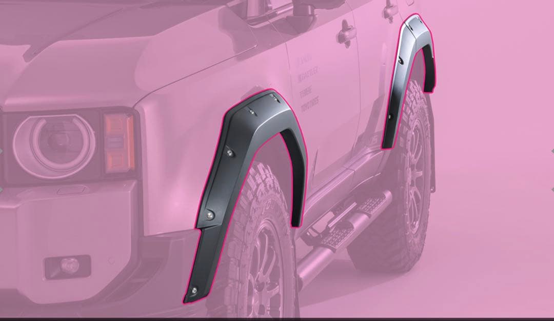 ランドクルーザー250 JAOSフェンダーガーニッシュ1台分