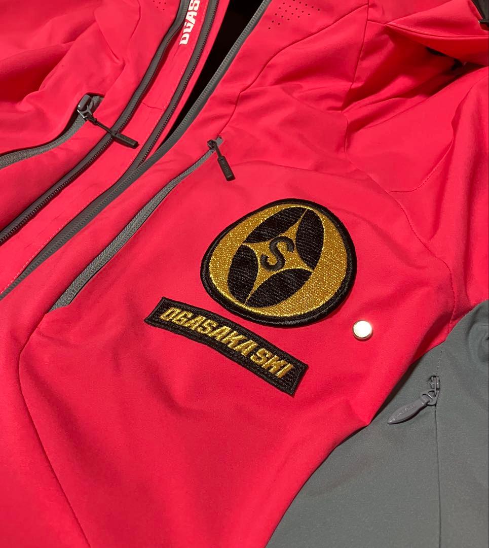 ◼️格安 デサント製（オガサカ）スキーウェア上下 ピンク•灰色◼️L寸 非売品◼️