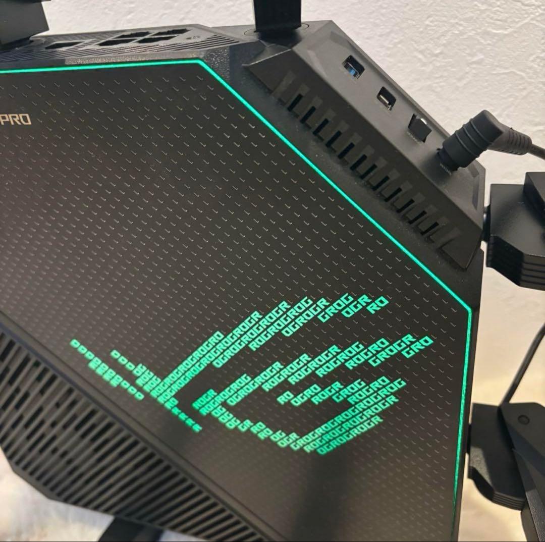 美品ASUS ROG RaptureGT-AX11000PROゲーミングルーター